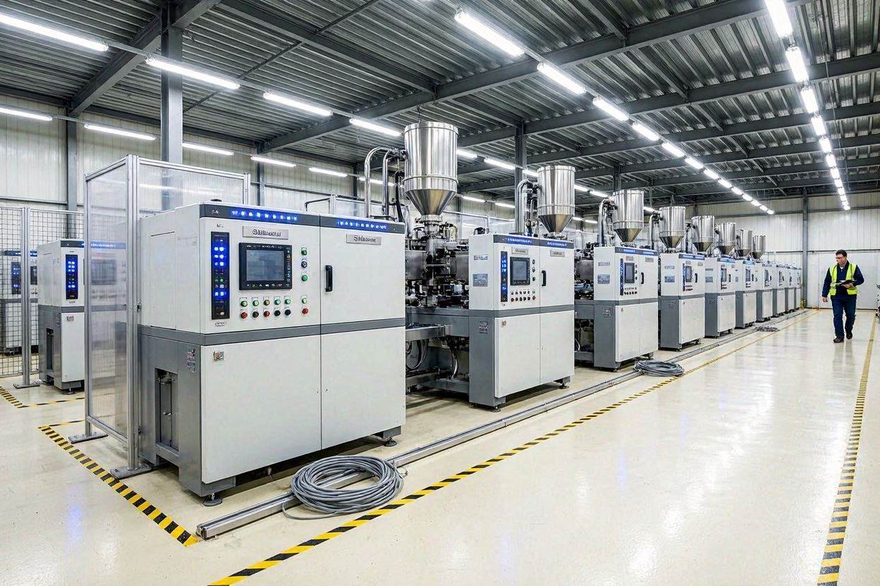 Shibaura injection moulding machines at Visat Tools